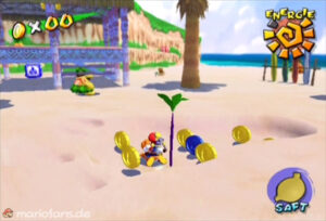 Super Mario Sunshine — collectible walkthrough screenshot