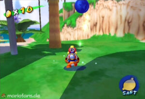 Super Mario Sunshine — collectible walkthrough screenshot