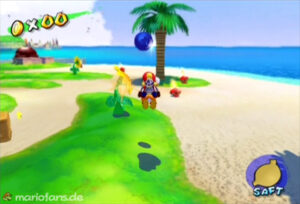 Super Mario Sunshine — collectible walkthrough screenshot
