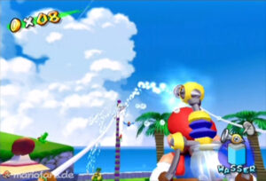 Super Mario Sunshine — collectible walkthrough screenshot