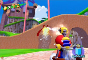 Super Mario Sunshine — collectible walkthrough screenshot