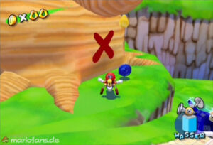 Super Mario Sunshine — collectible walkthrough screenshot