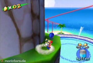 Super Mario Sunshine — collectible walkthrough screenshot