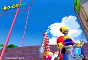 Super Mario Sunshine — collectible walkthrough screenshot