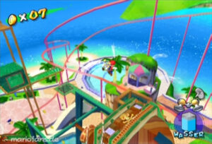 Super Mario Sunshine — collectible walkthrough screenshot