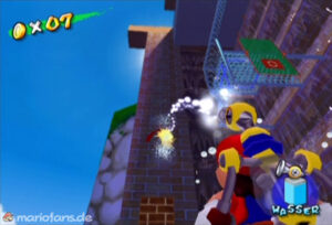 Super Mario Sunshine — collectible walkthrough screenshot