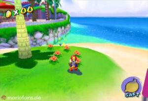 Super Mario Sunshine — collectible walkthrough screenshot
