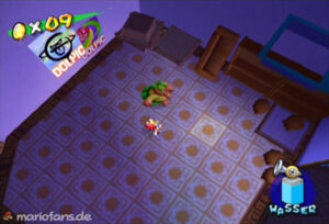 Super Mario Sunshine — collectible walkthrough screenshot