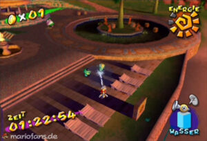 Super Mario Sunshine — collectible walkthrough screenshot