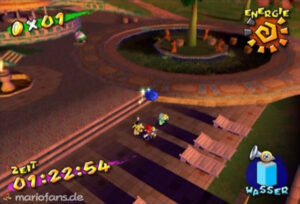 Super Mario Sunshine — collectible walkthrough screenshot