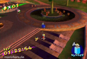 Super Mario Sunshine — collectible walkthrough screenshot