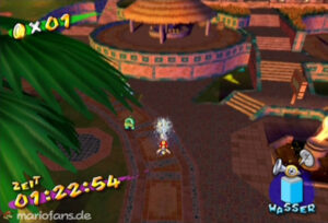 Super Mario Sunshine — collectible walkthrough screenshot