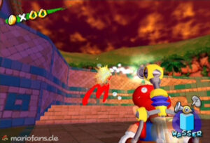 Super Mario Sunshine — collectible walkthrough screenshot