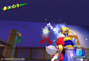 Super Mario Sunshine — collectible walkthrough screenshot