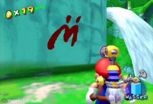 Super Mario Sunshine — collectible walkthrough screenshot
