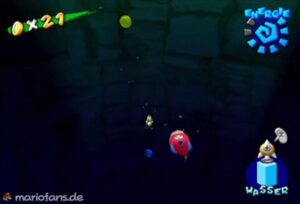 Super Mario Sunshine — collectible walkthrough screenshot