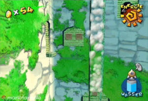 Super Mario Sunshine — collectible walkthrough screenshot