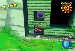 Super Mario Sunshine — collectible walkthrough screenshot