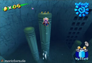 Super Mario Sunshine — collectible walkthrough screenshot