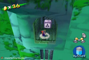 Super Mario Sunshine — collectible walkthrough screenshot