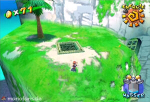 Super Mario Sunshine — collectible walkthrough screenshot
