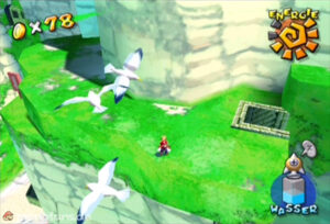 Super Mario Sunshine — collectible walkthrough screenshot