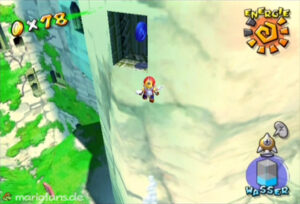 Super Mario Sunshine — collectible walkthrough screenshot