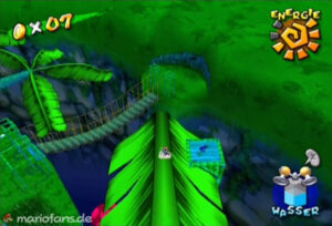 Super Mario Sunshine — collectible walkthrough screenshot