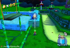 Super Mario Sunshine — collectible walkthrough screenshot