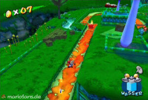 Super Mario Sunshine — collectible walkthrough screenshot
