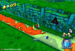 Super Mario Sunshine — collectible walkthrough screenshot