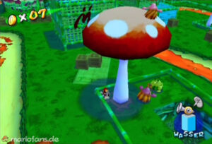 Super Mario Sunshine — collectible walkthrough screenshot