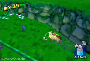 Super Mario Sunshine — collectible walkthrough screenshot