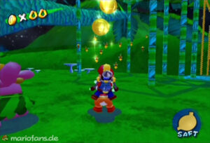 Super Mario Sunshine — collectible walkthrough screenshot