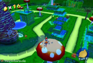 Super Mario Sunshine — collectible walkthrough screenshot