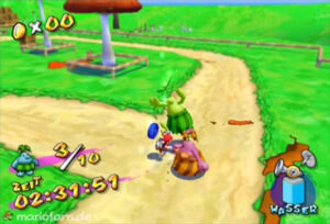 Super Mario Sunshine — collectible walkthrough screenshot