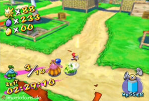 Super Mario Sunshine — collectible walkthrough screenshot
