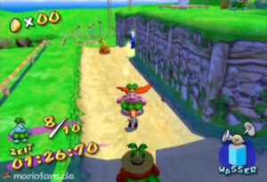 Super Mario Sunshine — collectible walkthrough screenshot