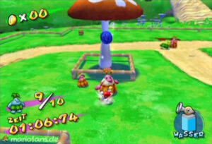 Super Mario Sunshine — collectible walkthrough screenshot