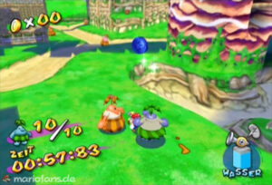 Super Mario Sunshine — collectible walkthrough screenshot