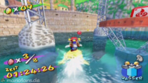 Ricco Harbor — Super Mario Sunshine walkthrough route
