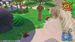 Gelato Beach — Super Mario Sunshine walkthrough route