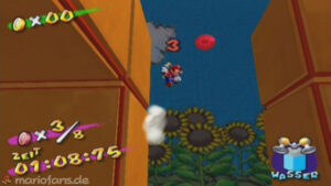 Pinna Park — Super Mario Sunshine walkthrough route
