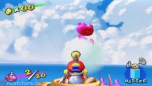 Pinna Park — Super Mario Sunshine walkthrough route