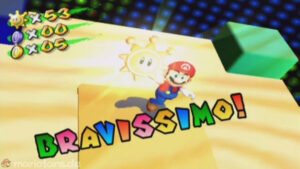 Sirena Beach — Super Mario Sunshine walkthrough route