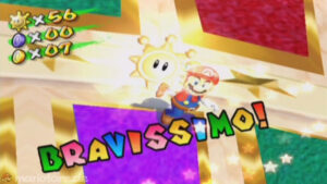 Sirena Beach — Super Mario Sunshine walkthrough route