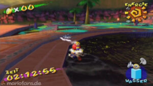 Sirena Beach — Super Mario Sunshine walkthrough route