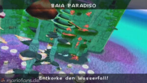 Noki Bay — Super Mario Sunshine walkthrough route