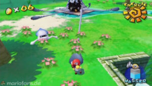 Noki Bay — Super Mario Sunshine walkthrough route