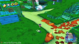 Pianta Village — Super Mario Sunshine walkthrough route